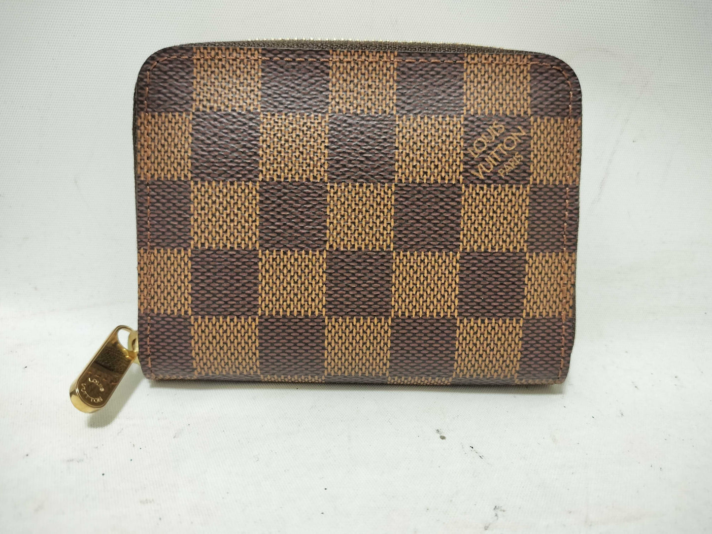LOUIS VUITTON Damier Zippy Coin Purse N63070/TH0088 Wallet