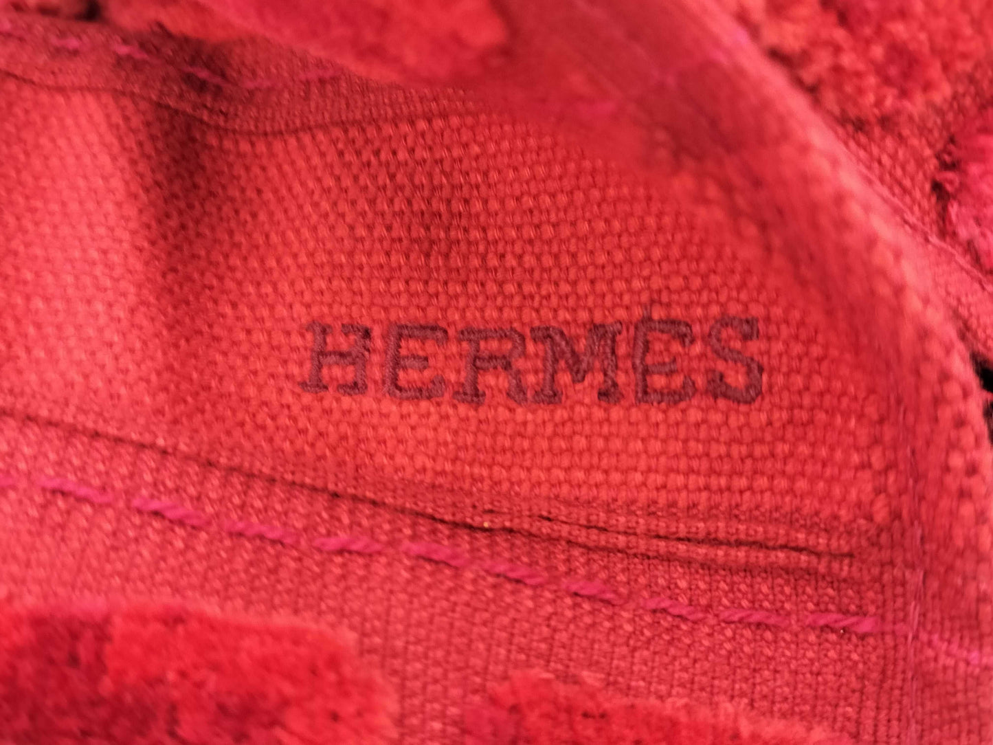 HERMES Towel Set, Red Gray, Daily Necessities