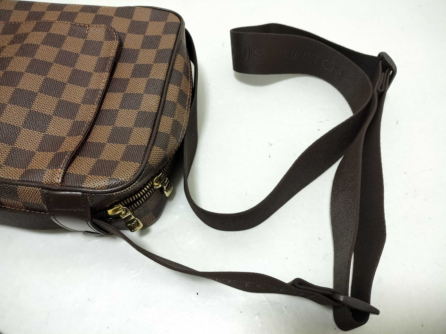 LOUIS VUITTON Damier Olaf Shoulder Bag N41442/MI1004
