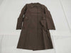 LOUIS VUITTON Damier-lined trench coat for women, size 36, includes garment hanger.