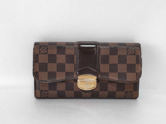 LOUIS VUITTON Damier Portefeuille Sistena Wallet