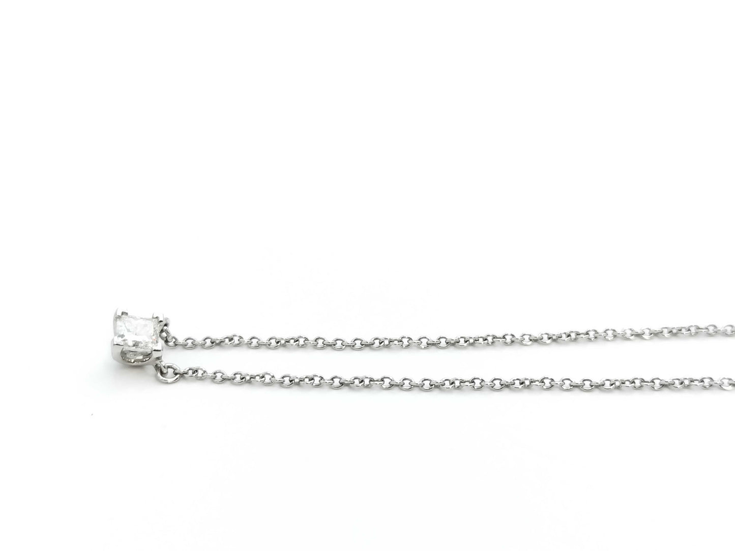 Tiffany & Co. Lucida 1PD PT950 2.4g Necklace