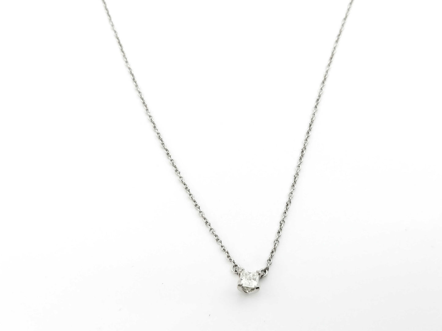 Tiffany & Co. Lucida 1PD PT950 2.4g Necklace
