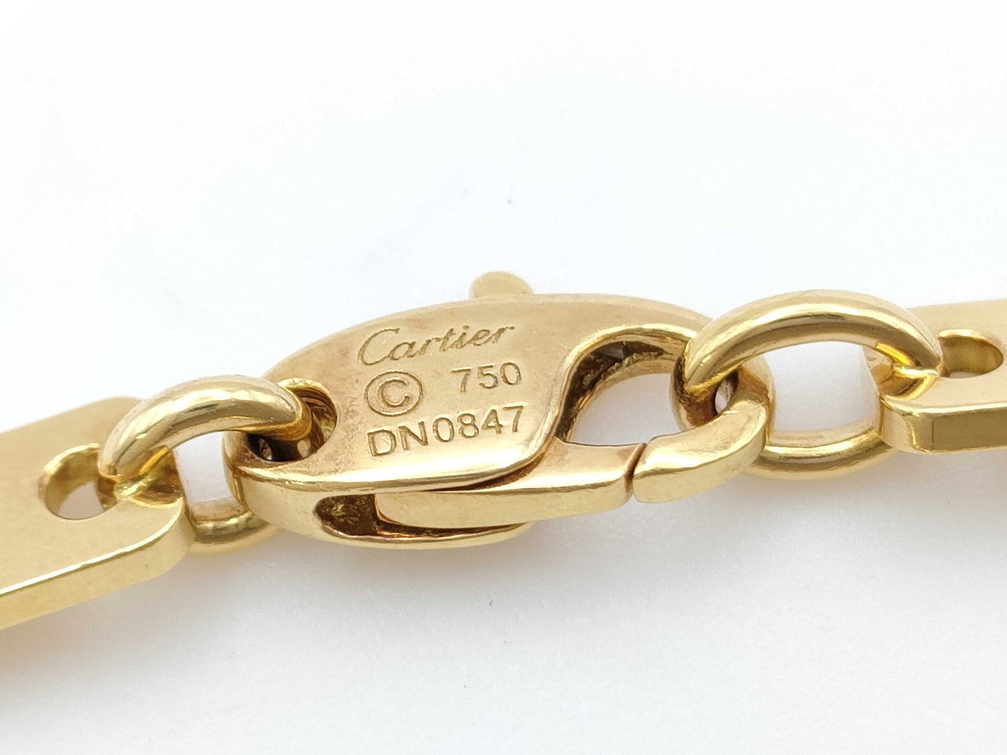 Cartier Figaro YG 750 18.5g Bracelet/Bangle