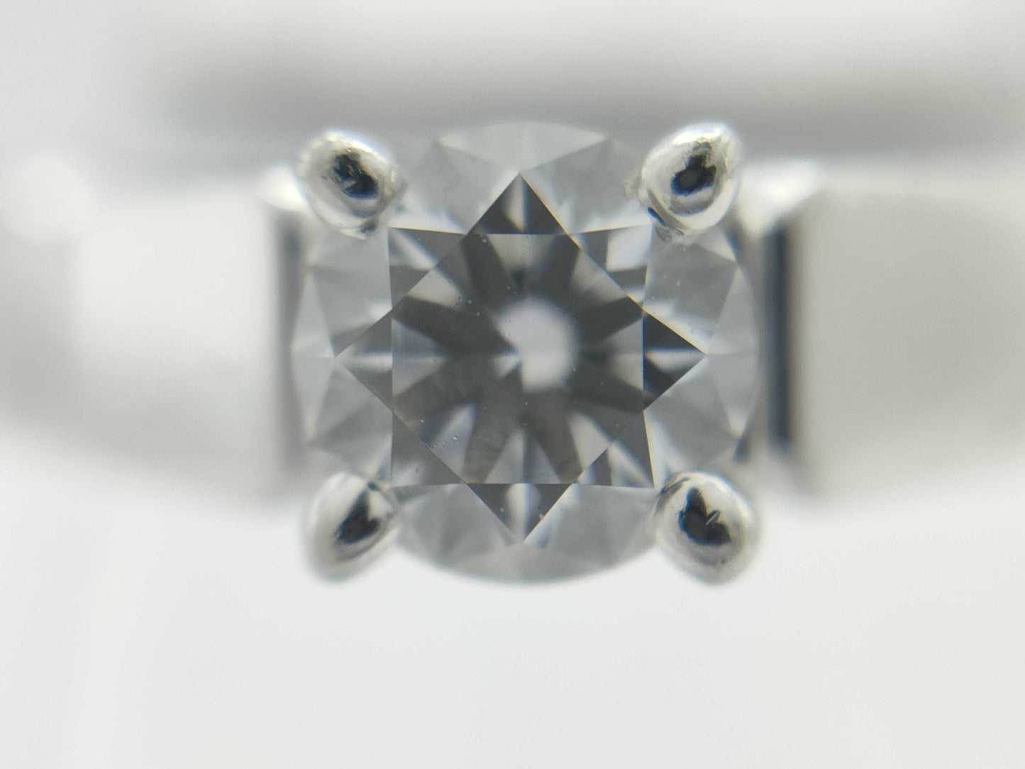 CHANEL Premiere Promès #48 Diamond PT950 4.7g Ring