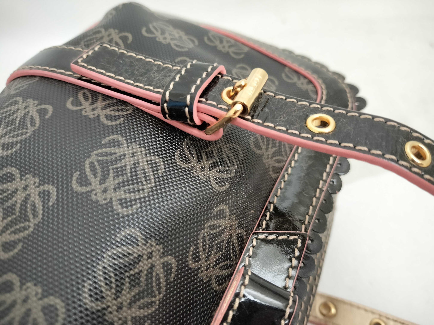 LOEWE Loewe Anagram Boston Handbag