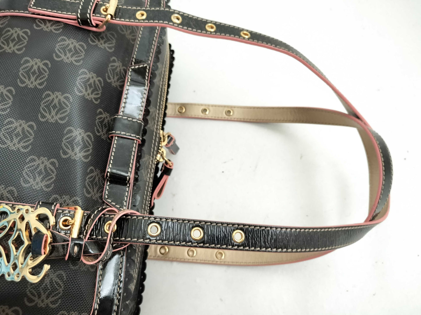 LOEWE Loewe Anagram Boston Handbag