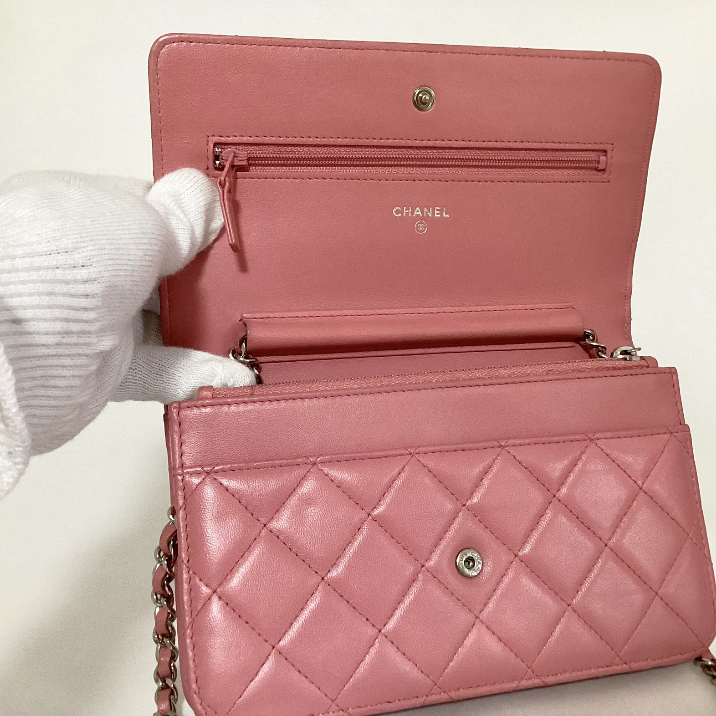 CHANEL CHANEL Chain Wallet Matelasse Shoulder Bag W19 Seal No. 22 Shoulder Bag