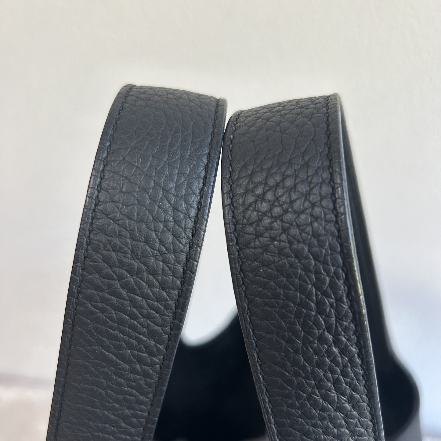 HERMES Picotin Lock MM Noir Black Y Stamp Handbag