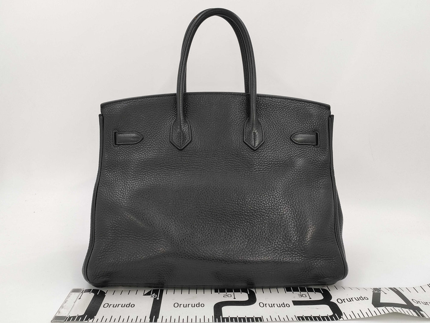 HERMES Birkin 35 Taurillon Black with Silver Hardware, Handbag