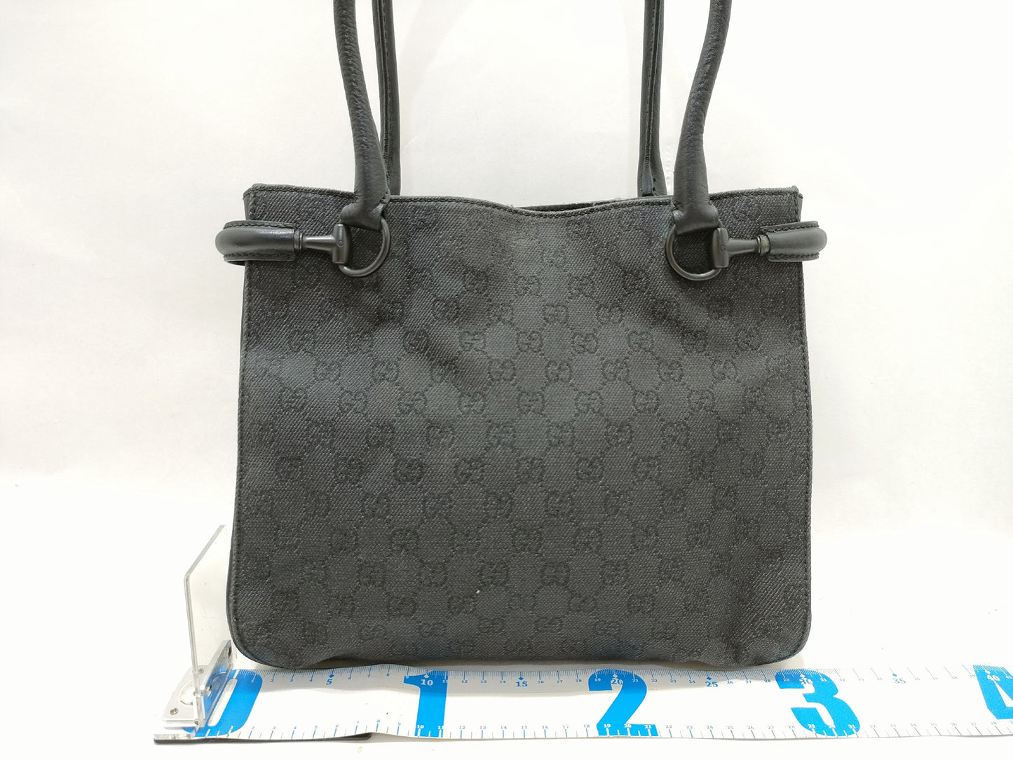 GUCCI GG Canvas GUCCI Gucci Handbag GG Canvas Black Handbag