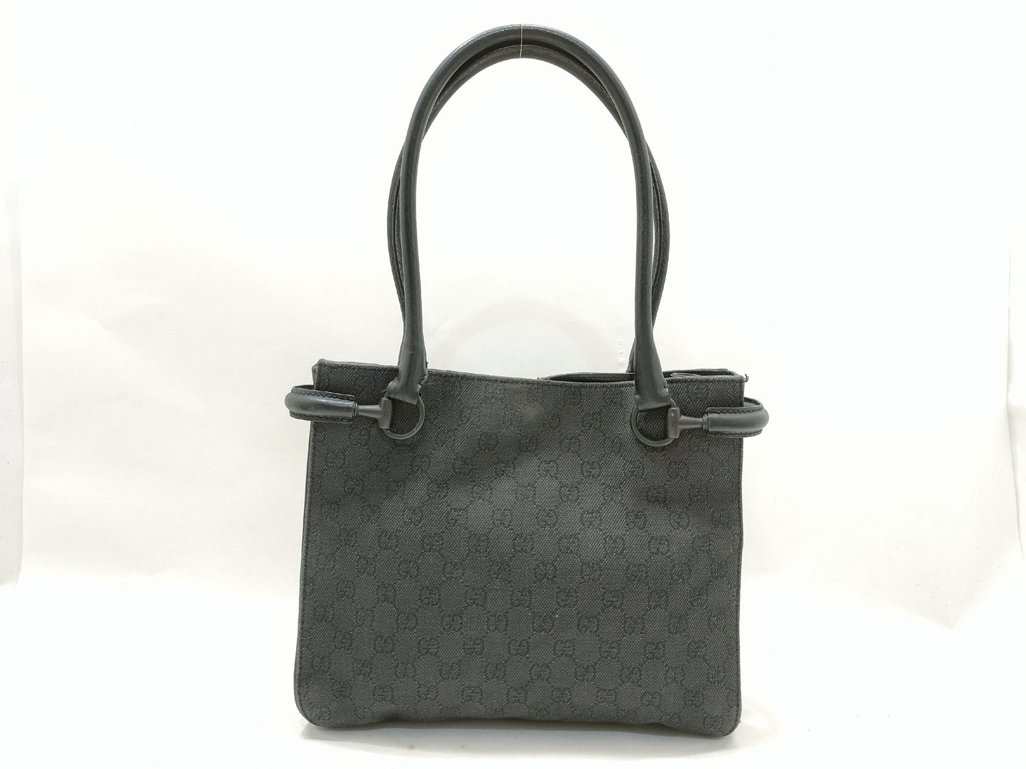 GUCCI GG Canvas GUCCI Gucci Handbag GG Canvas Black Handbag