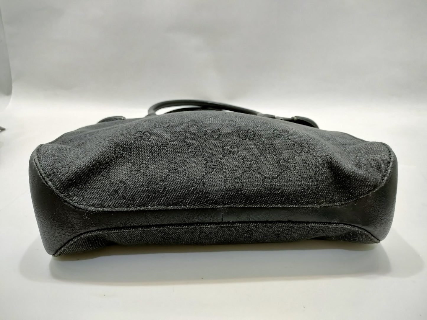 GUCCI GG Canvas GUCCI Gucci Handbag GG Canvas Black Handbag