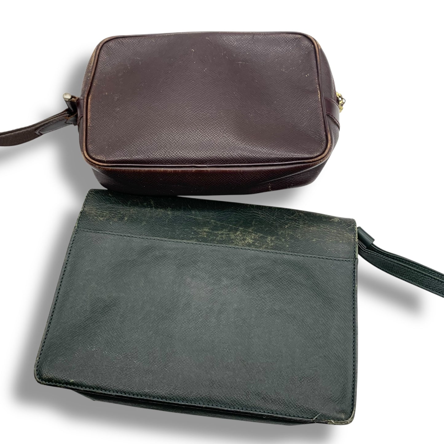 LOUIS VUITTON 2-piece Taiga Bag Set