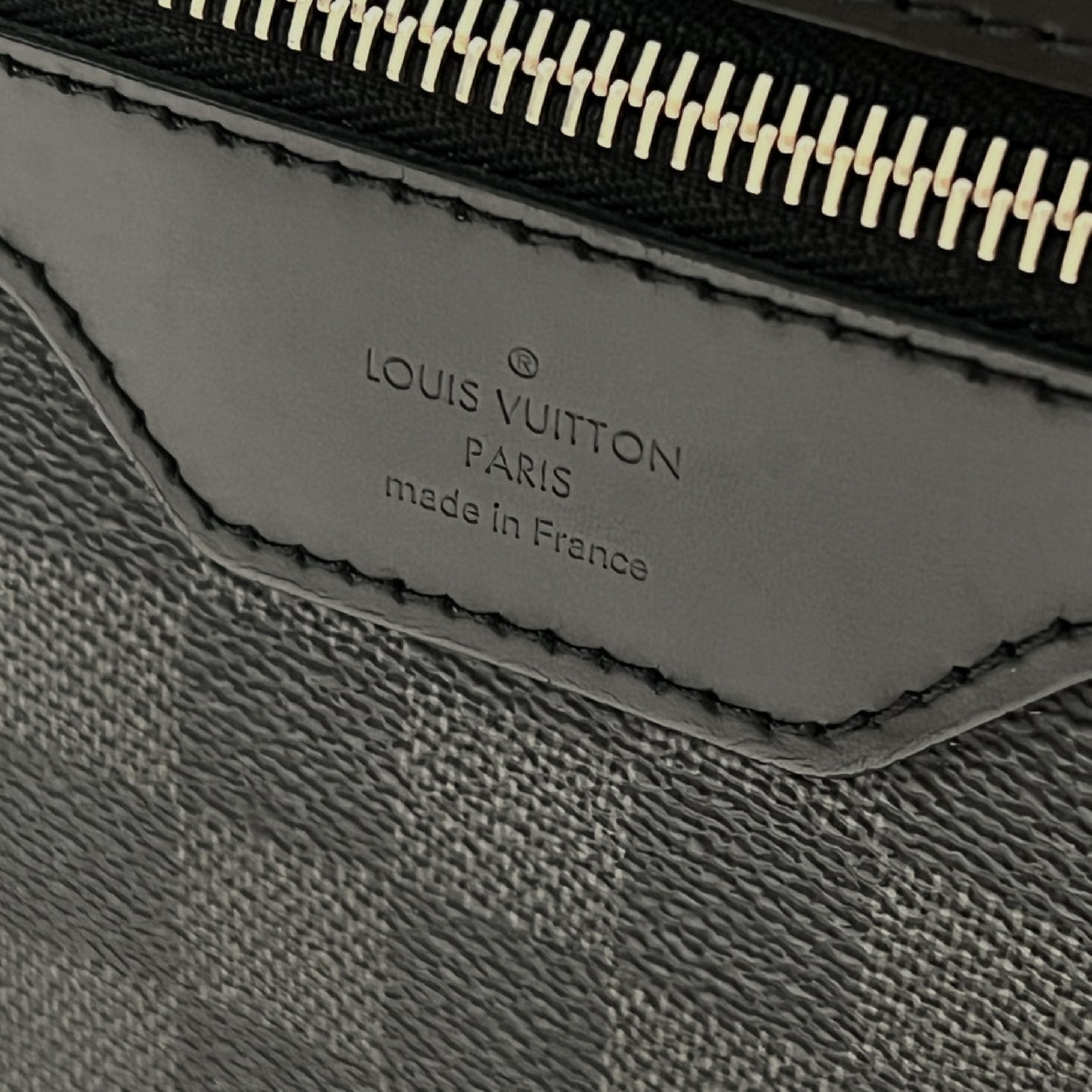 LOUIS VUITTON Daniel MM Damier Graphite Business Shoulder Bag N58029