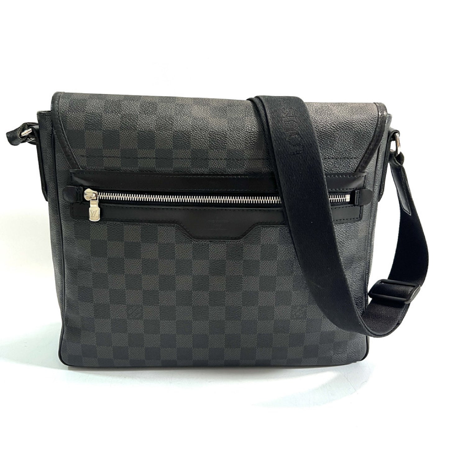 LOUIS VUITTON Daniel MM Damier Graphite Business Shoulder Bag N58029
