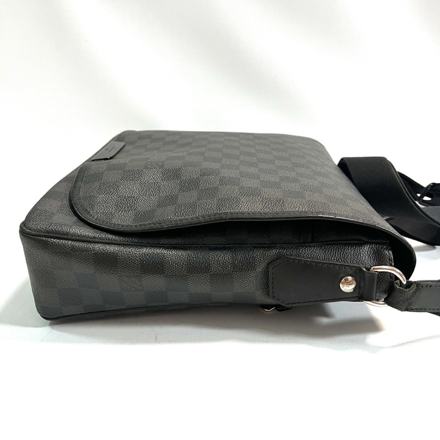 LOUIS VUITTON Daniel MM Damier Graphite Business Shoulder Bag N58029