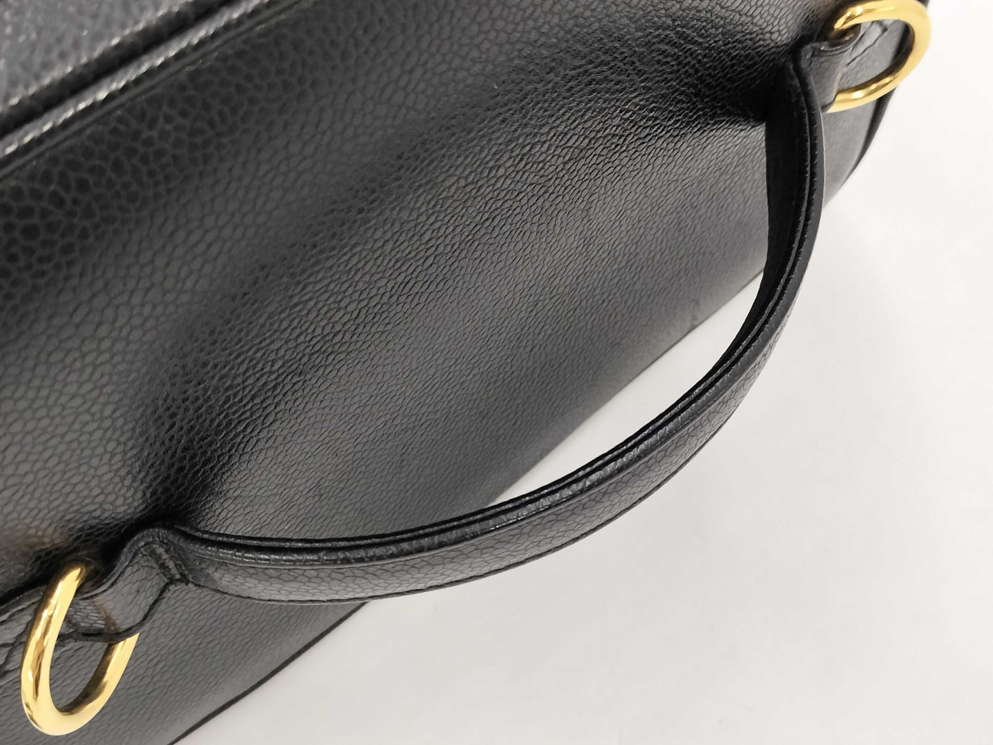 CHANEL Caviar Skin Vity Bag with Seal Vanity Bag