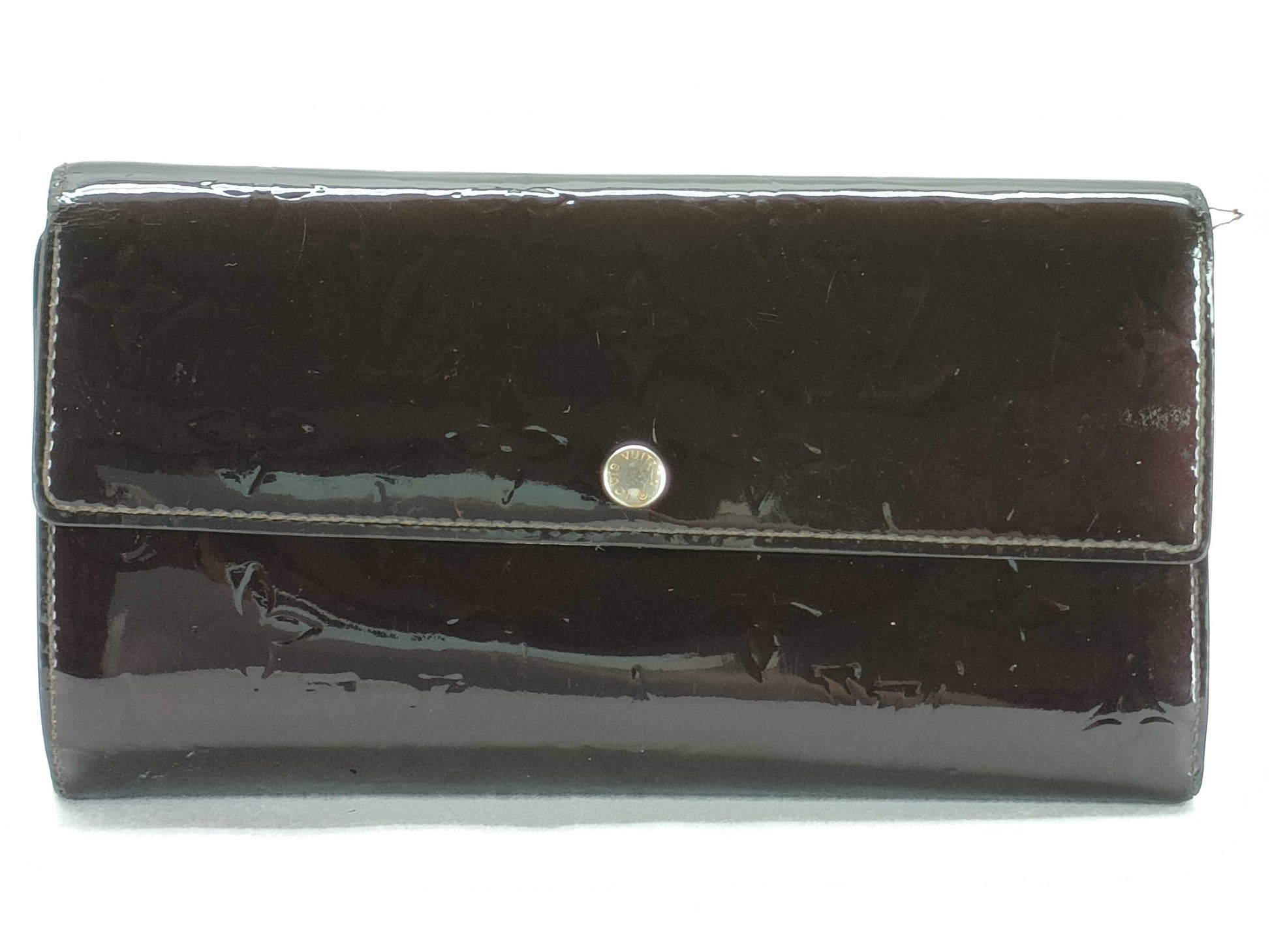 LOUIS VUITTON Vernis LV Vernis Portefeuille Sarah M93524 Long Wallet