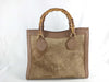 GUCCI Bamboo Suede Handbag 002 123 0260 Handbag