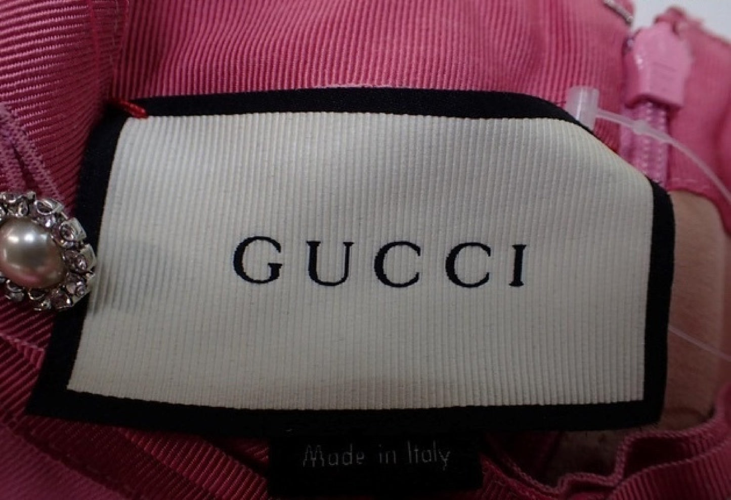 GUCCI GG Button Dress Size 36 S