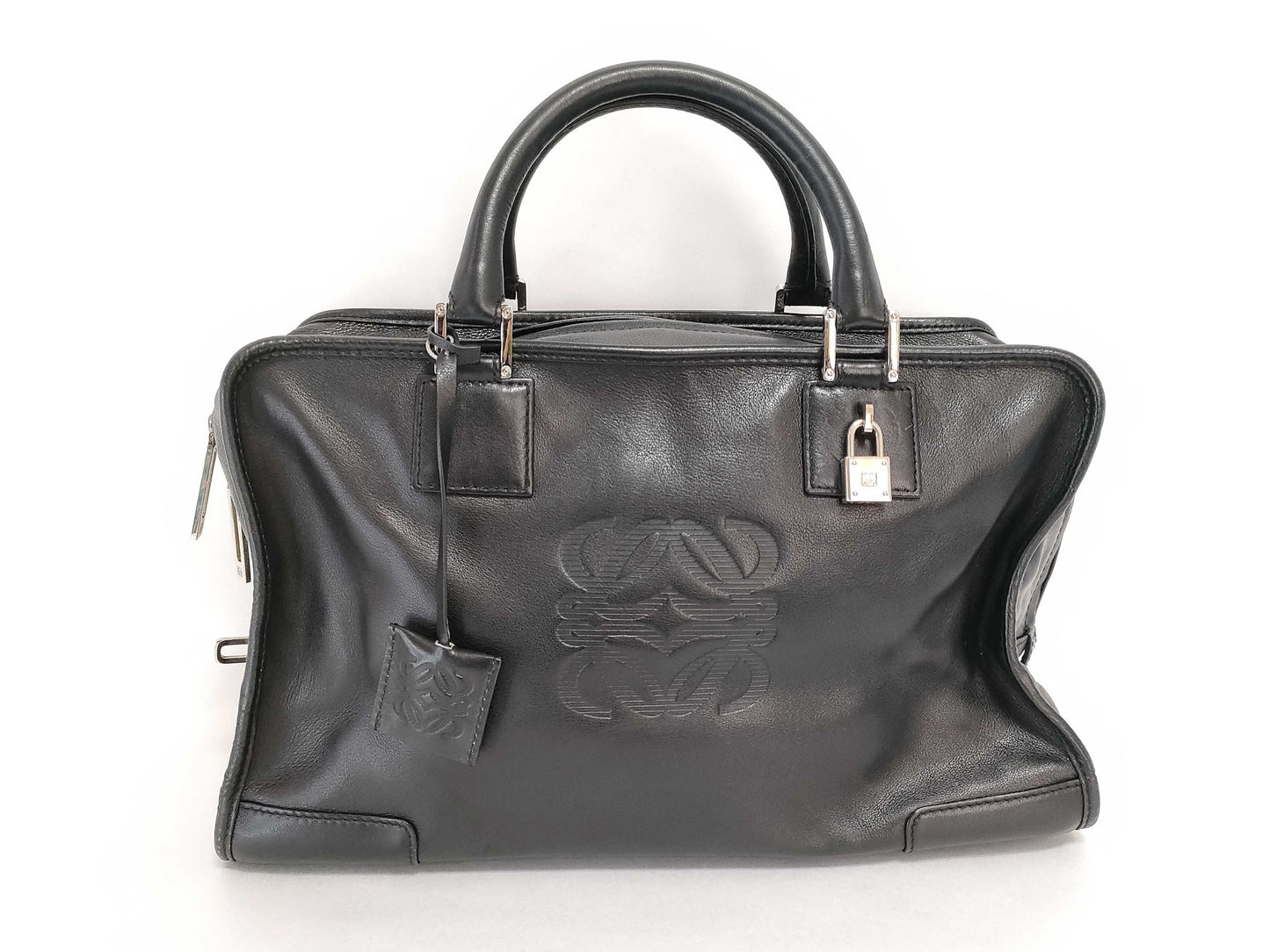 LOEWE Amazona 28 Black Handbag
