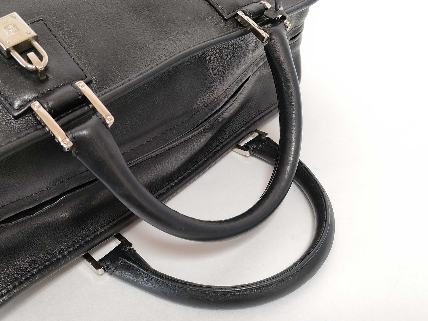 LOEWE Amazona 28 Black Handbag