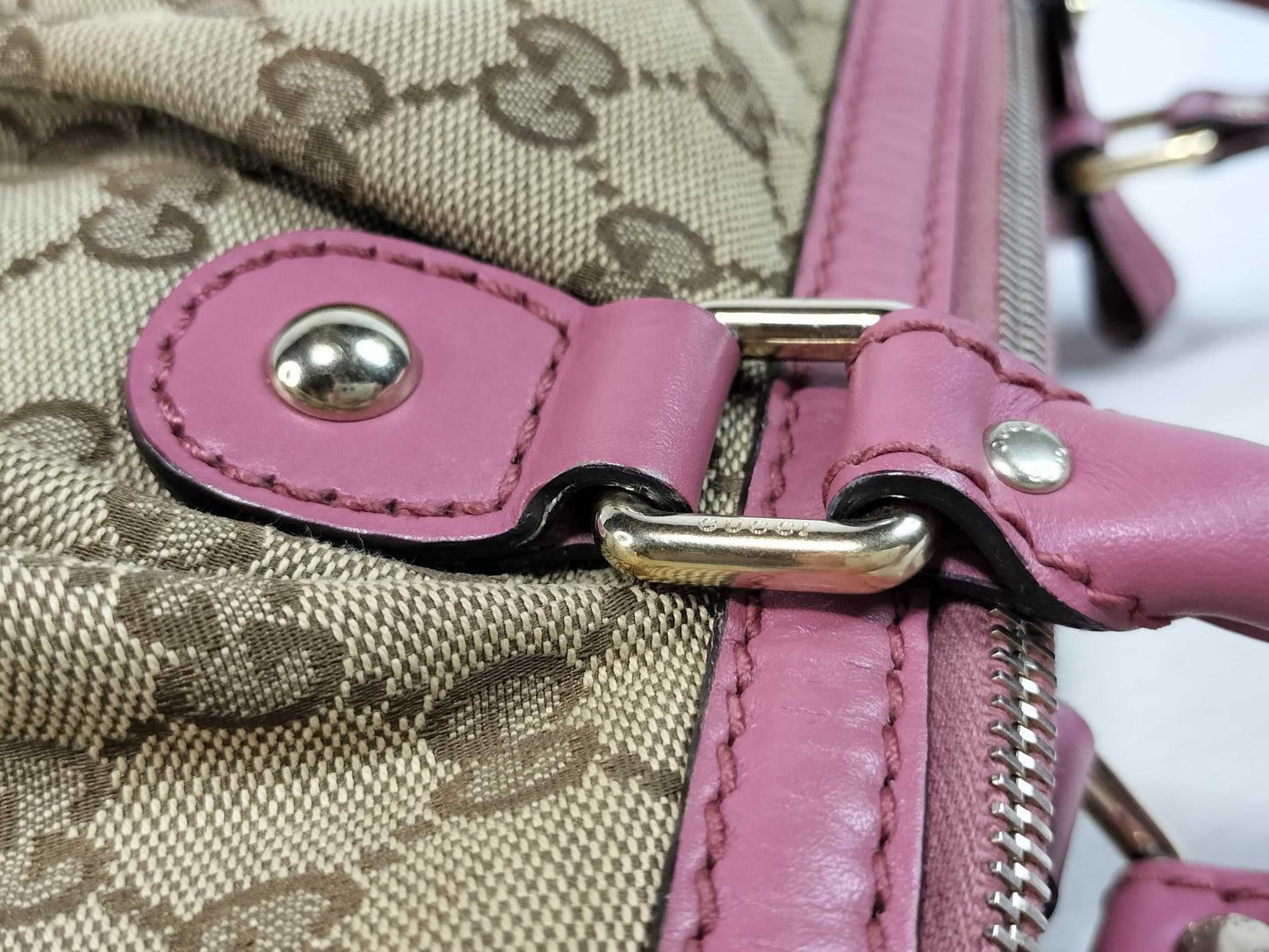 GUCCI GG Canvas Gucci 2-Way Shoulder Bag