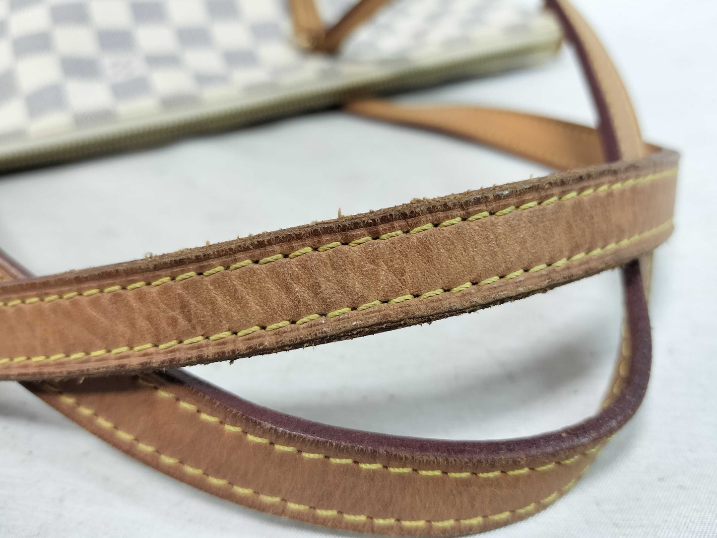 LOUIS VUITTON Damier Azur Louis Vuitton Totally Azur Tote Bag