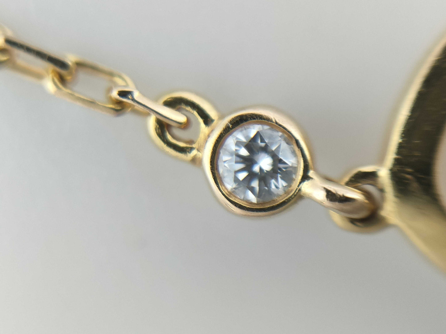 Cartier Logo Double C 2PD PG Au750 2.9g Bracelet/Bangle