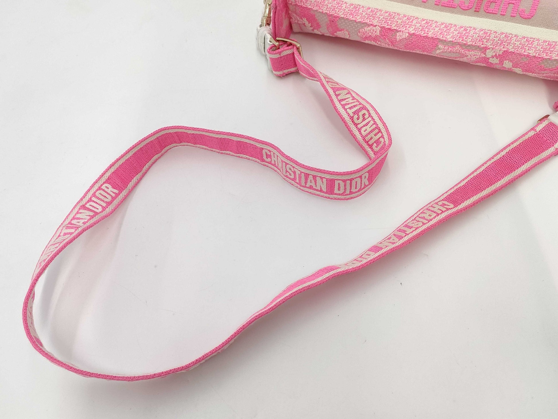 Dior Canvas Shoulder Bag