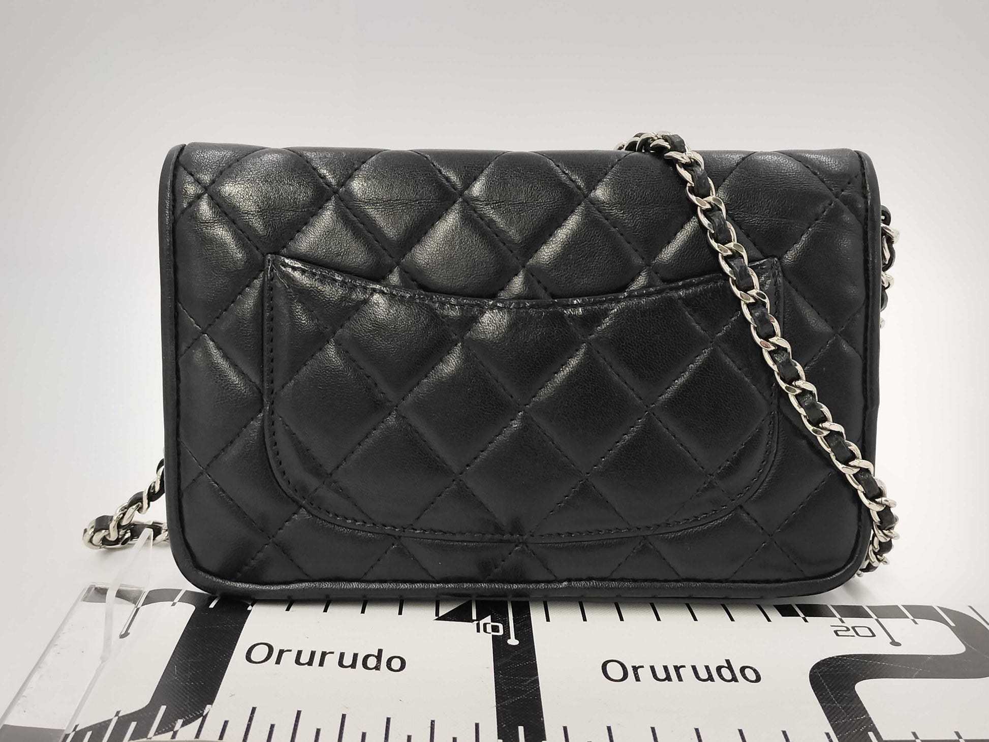 CHANEL Matelasse Black 19 Series Shoulder Bag