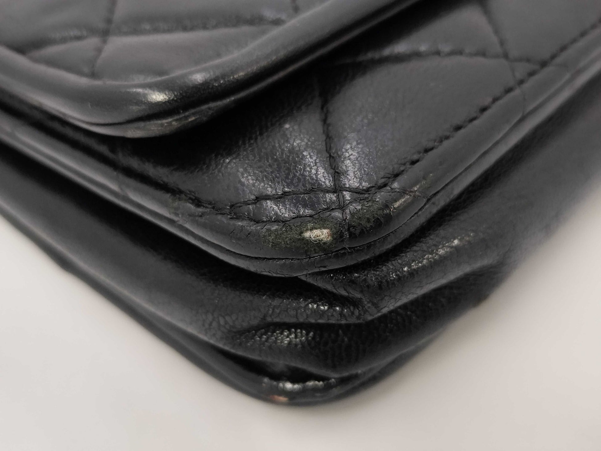 CHANEL Matelasse Black 19 Series Shoulder Bag
