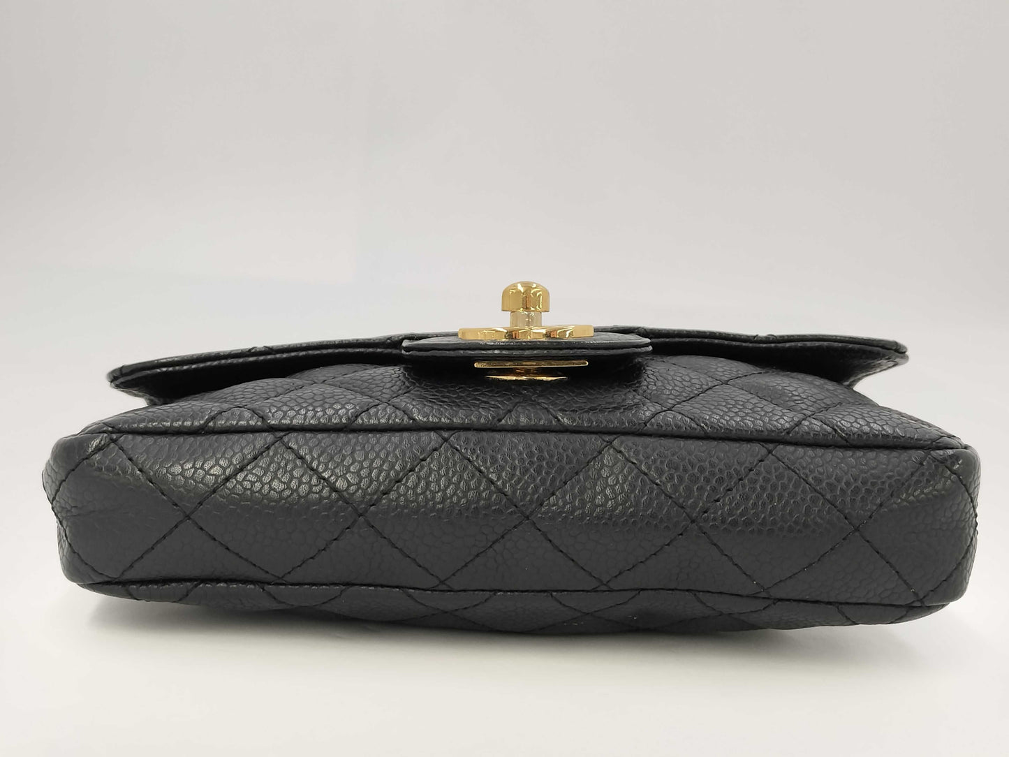 CHANEL Caviar Matelasse Shoulder Bag