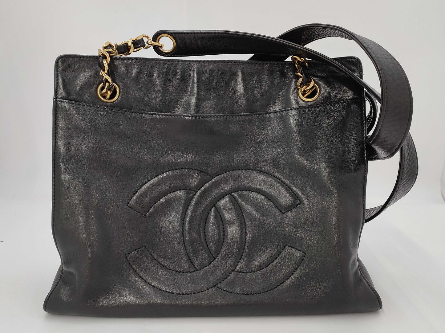 CHANEL Deca Coco Chain Shoulder Bag