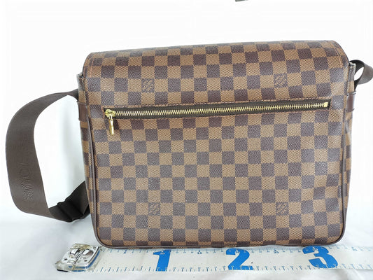 LOUIS VUITTON Damier Reporter Merville Ebene Shoulder Bag VI0076