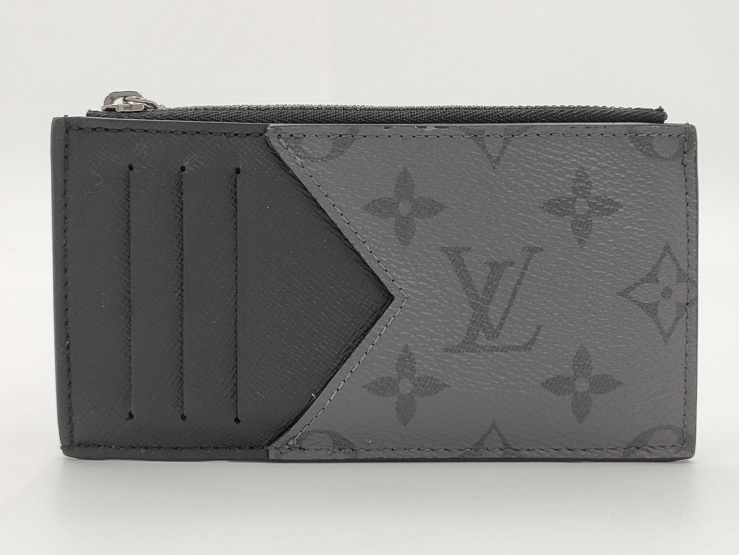 LOUIS VUITTON Eclipse Coin Card Holder Coin Case