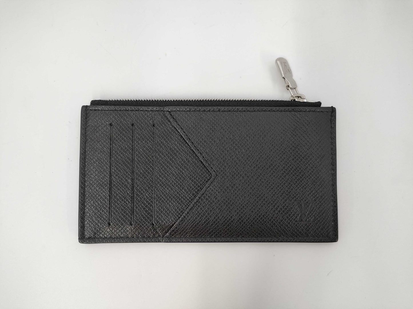 LOUIS VUITTON Taiga M62914 Coin Card Holder with Dust Bag, Card Case, Pass Case, Business Card Holder
