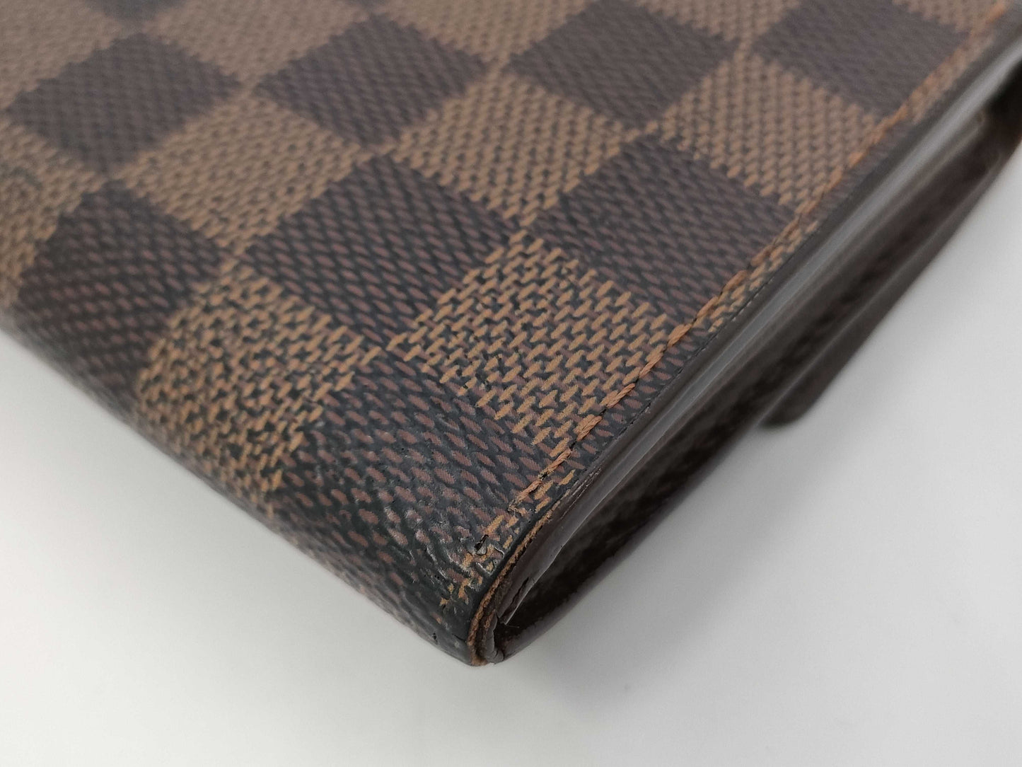LOUIS VUITTON LOUIS VUITTON Damier N61724 Damier? Pochette Porte Monnaie Credit Wallet