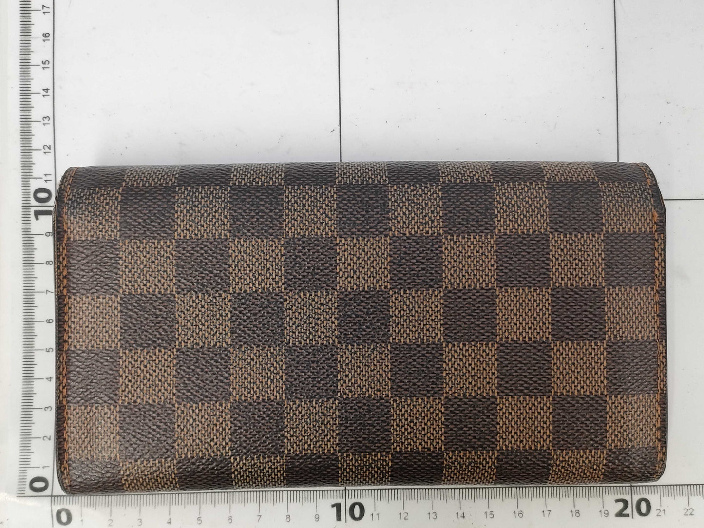 LOUIS VUITTON LOUIS VUITTON Damier N61724 Damier? Pochette Porte Monnaie Credit Wallet