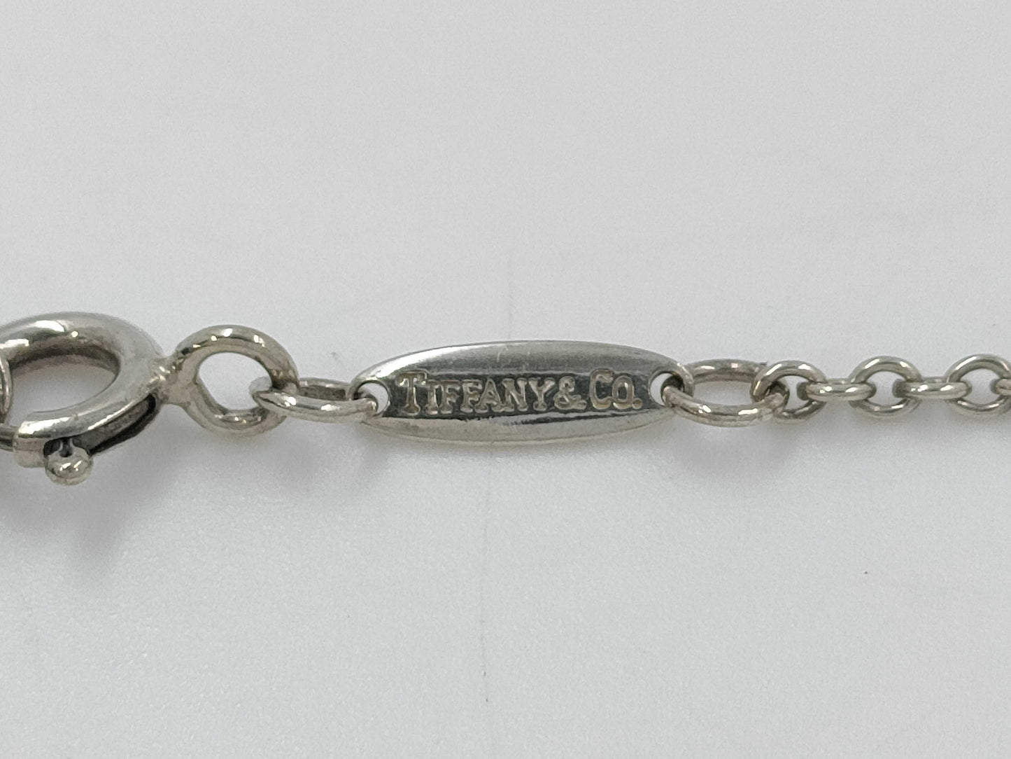 Tiffany & Co. Tiffany & Co. Open Heart Necklace SV925 Silver Necklace