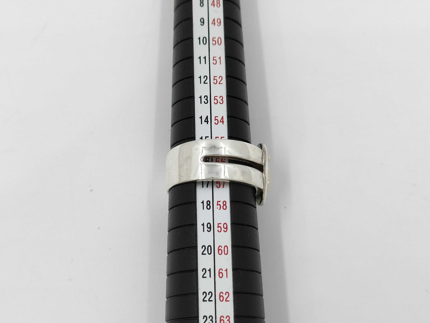 TRUSSARDI SV925 x 18K Ring 8.0g