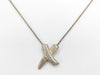 Tiffany & Co. Paloma Picasso Kiss Cross Necklace in SV925, 2.7g