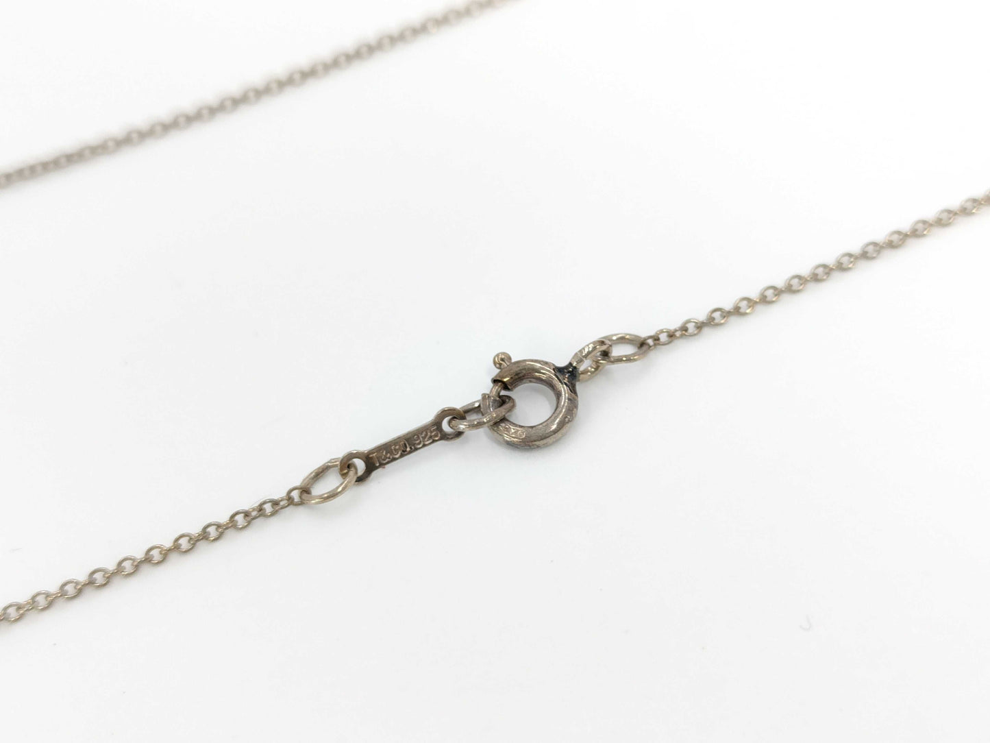 Tiffany & Co. Paloma Picasso Kiss Cross Necklace in SV925, 2.7g