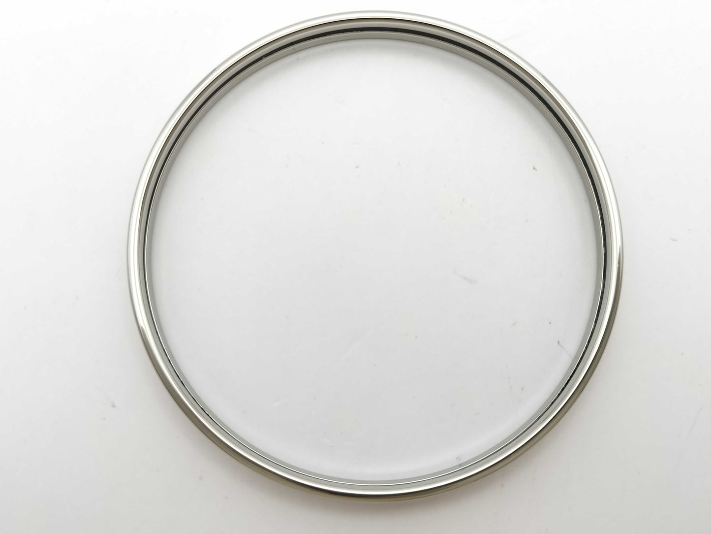 HERMES Uni Enamel Silver Hardware Bracelet/Bangle