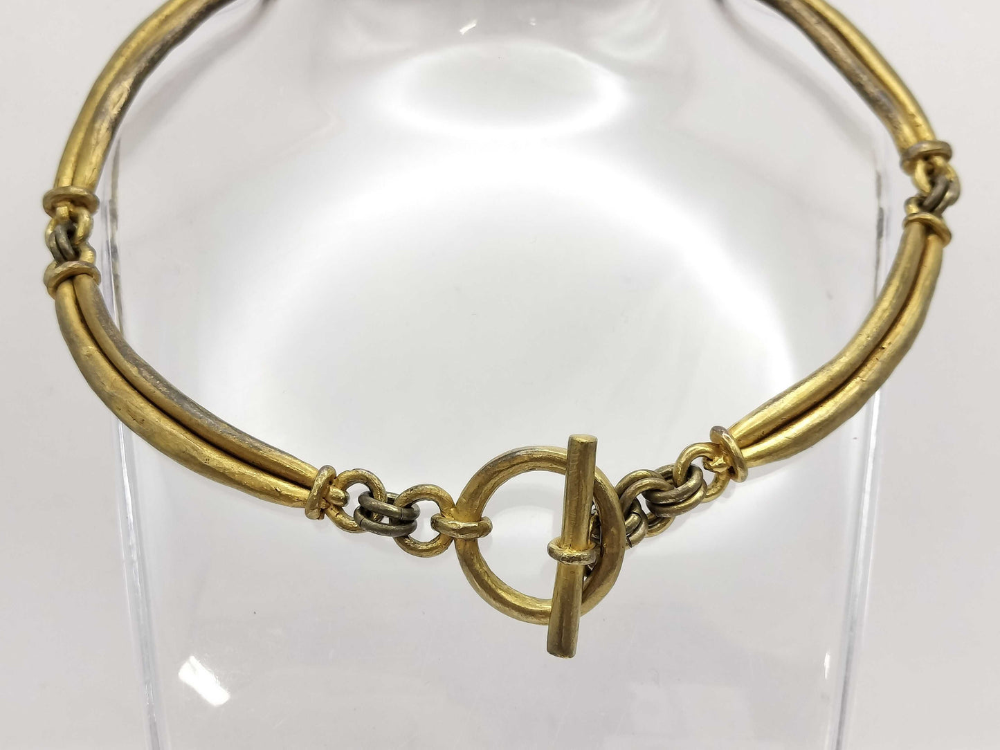 HERMES BIJOUTERIE FANTAISIE Choker Necklace, Fashion Jewelry, Gold Necklace
