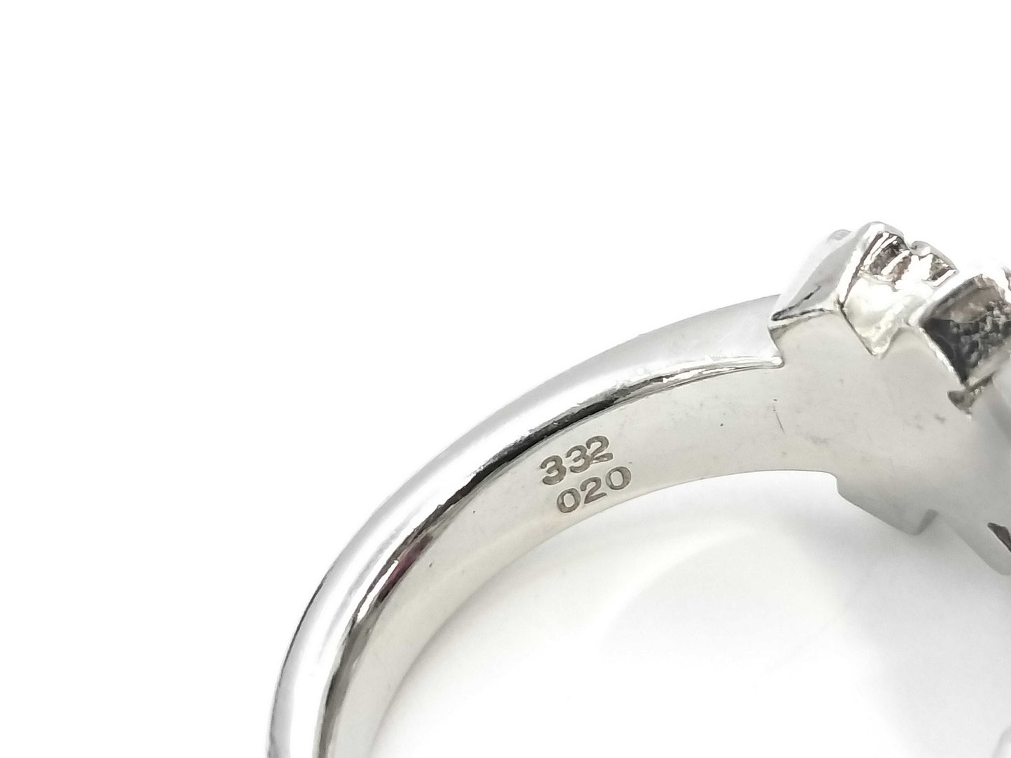 G3.32ct D0.20ct PT900 13.3g Ring