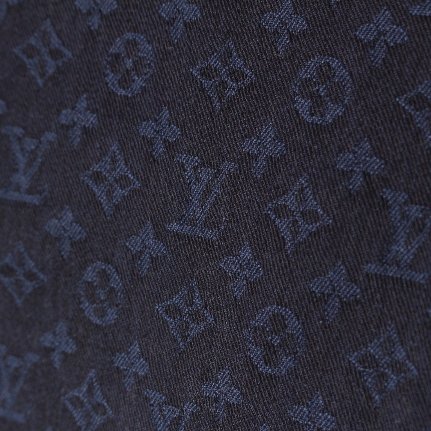LOUIS VUITTON Denim Monogram Pants RW112W WTPA22B3K Blue Size 34