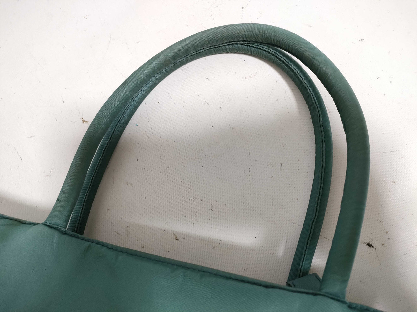 PRADA Nylon PRADA Prada B3864 Tote Bag Triangle Logo Nylon Handbag with Guarantee White Tag Tote Bag