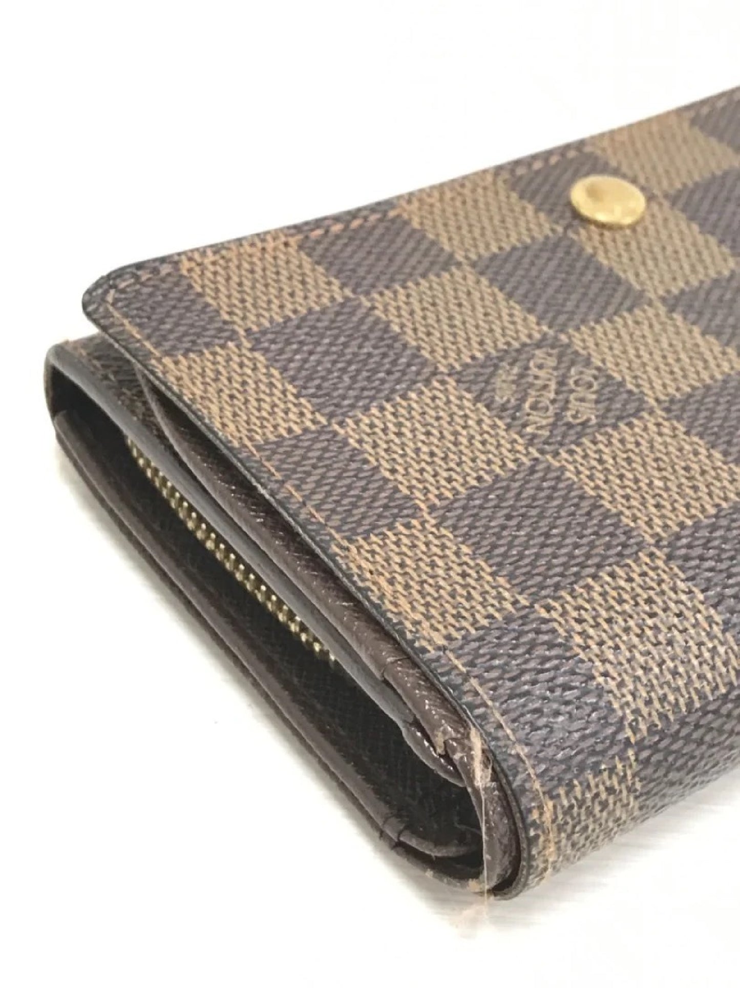 LOUIS VUITTON Damier Portefeuille Tresor/Bi-fold Wallet